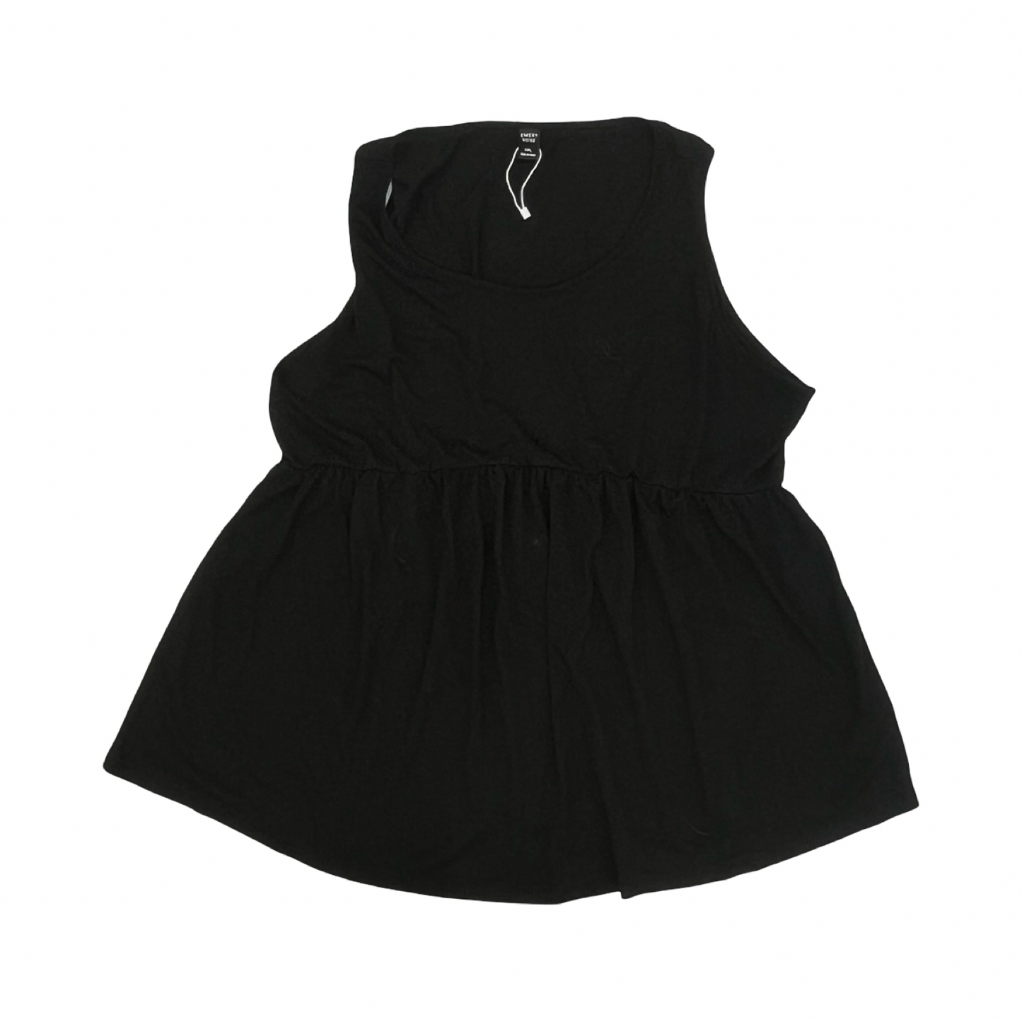 Tank Top By Emery Rose In Black, Size:4X