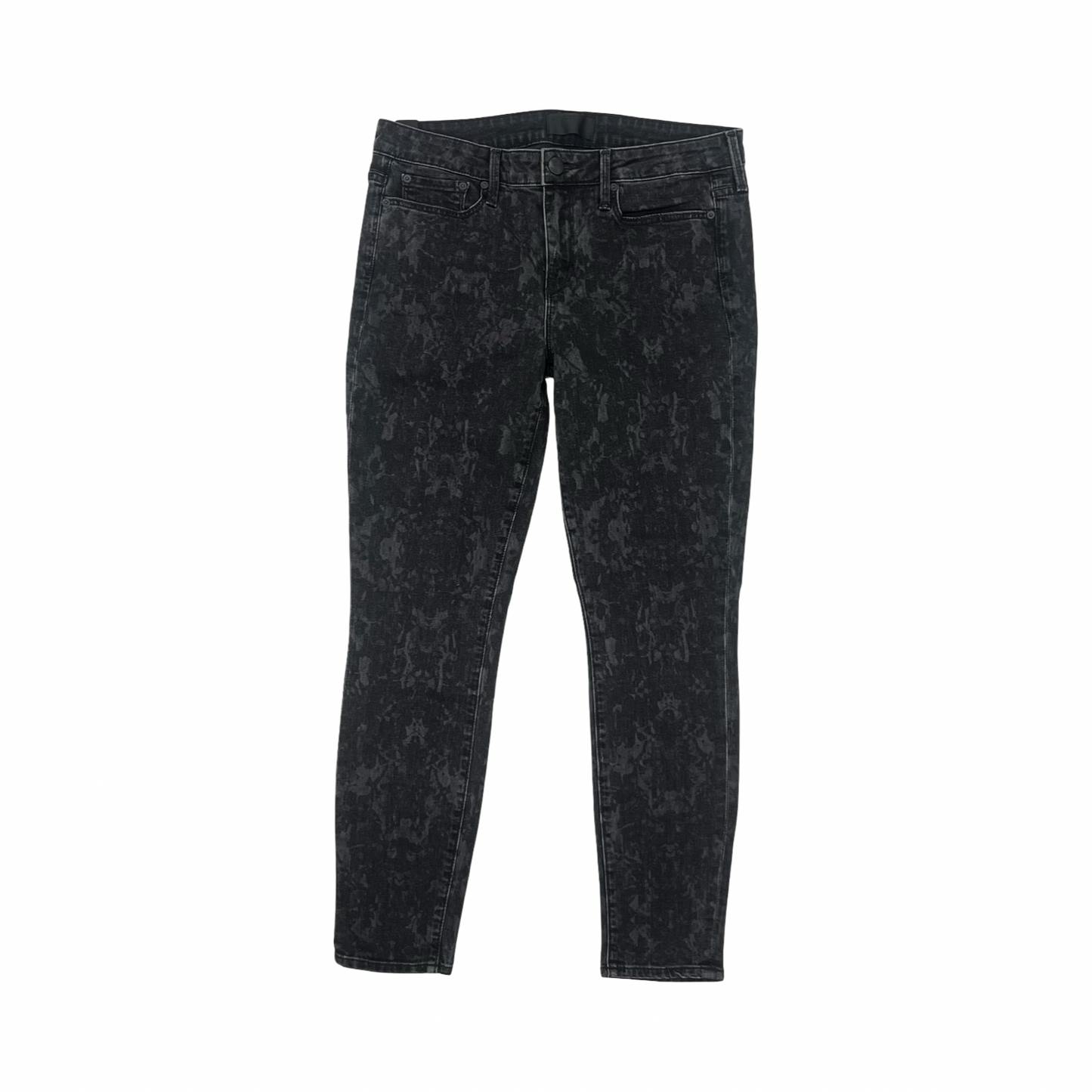 Jeans Skinny By Vince In Black Denim, Size:10