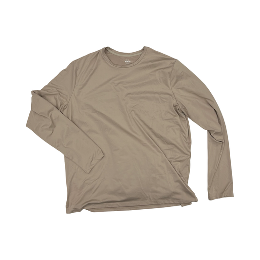 Athletic Top Ls Collar By Under Armour In Brown, Size:Xl