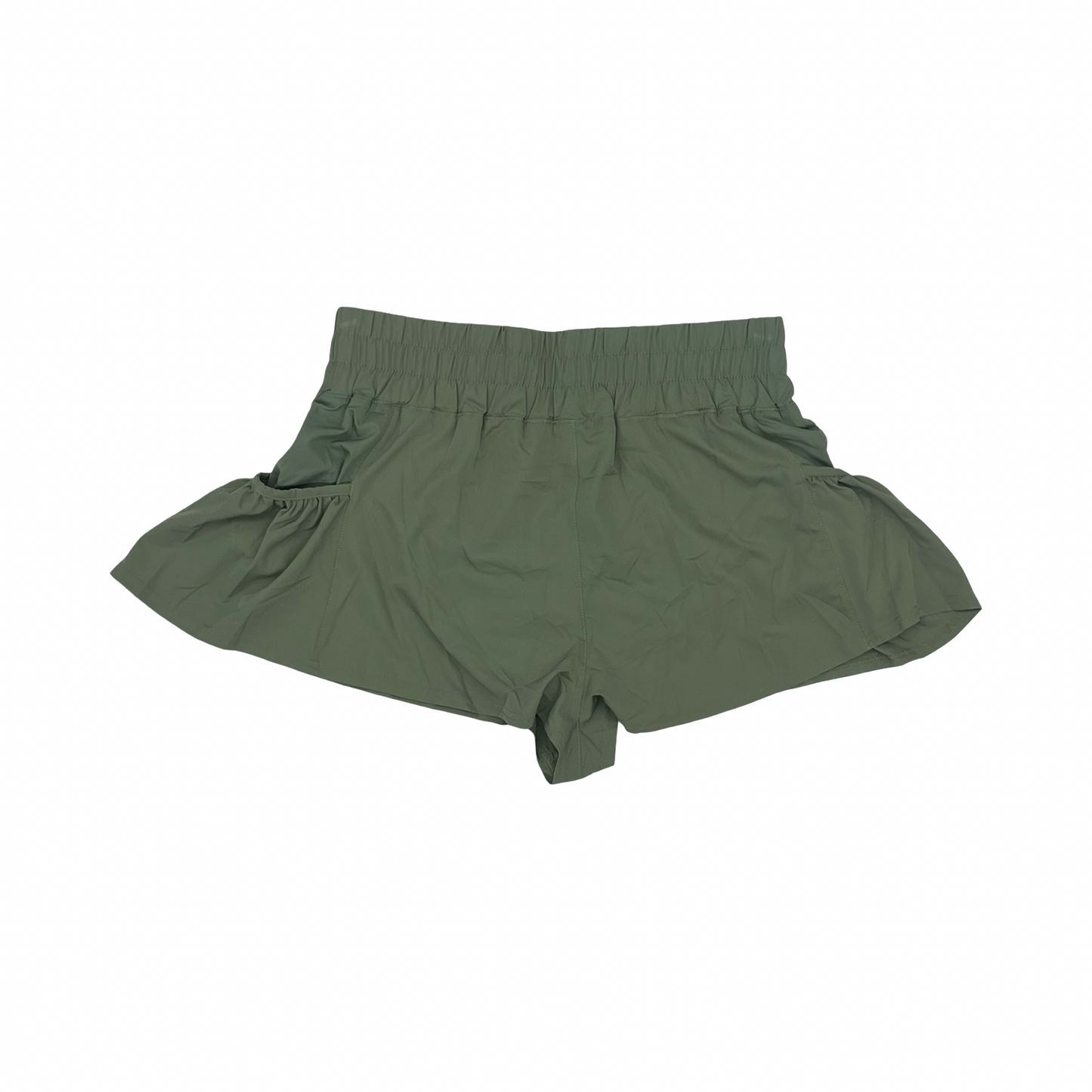 Athletic Shorts By Mono B In Green, Size:L