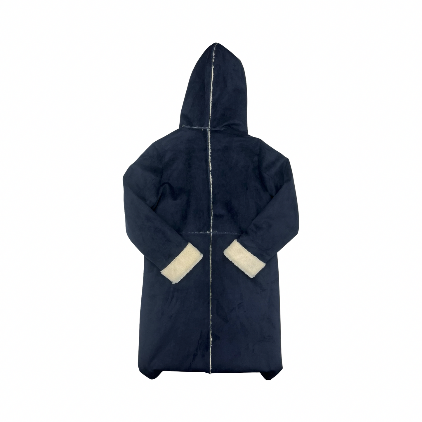 Jacket Fleece By Clothes Mentor In Blue, Size:M