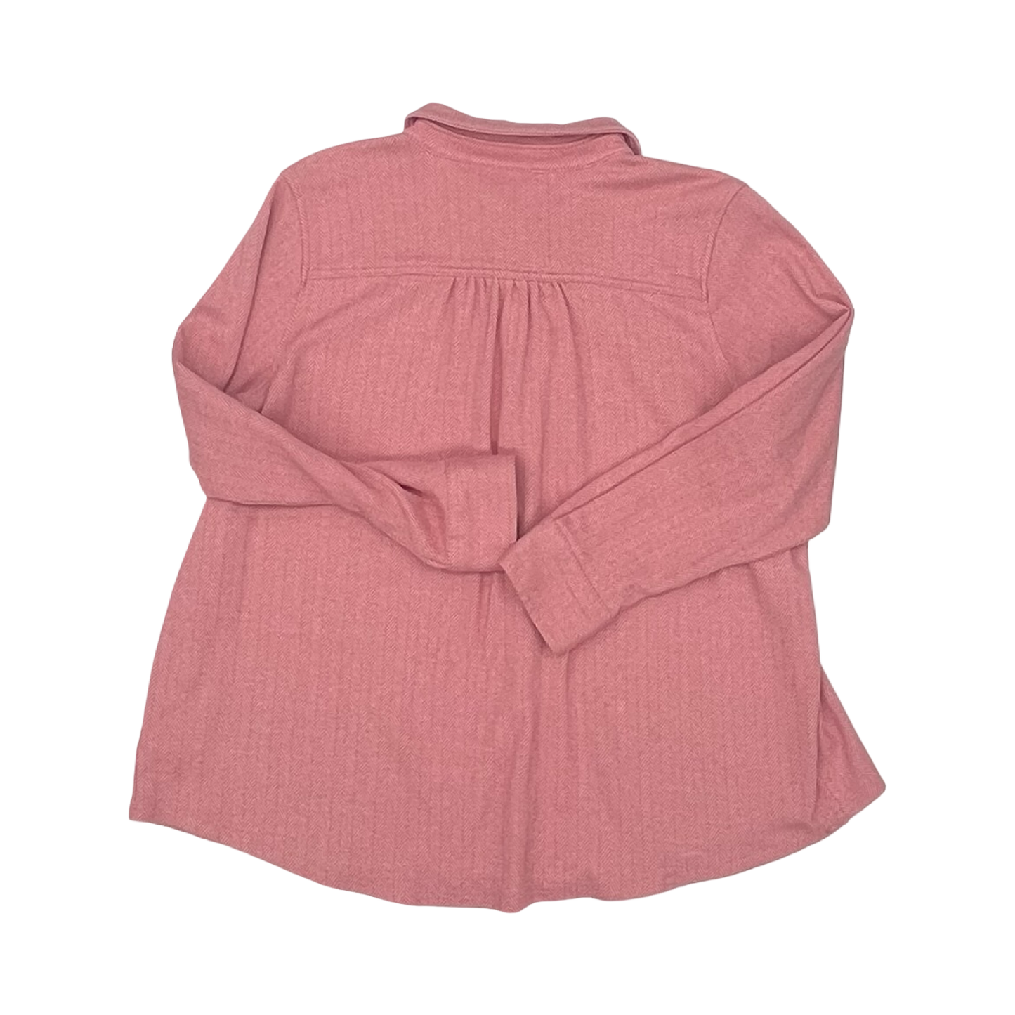 Top Ls By Lands End In Pink, Size:1X