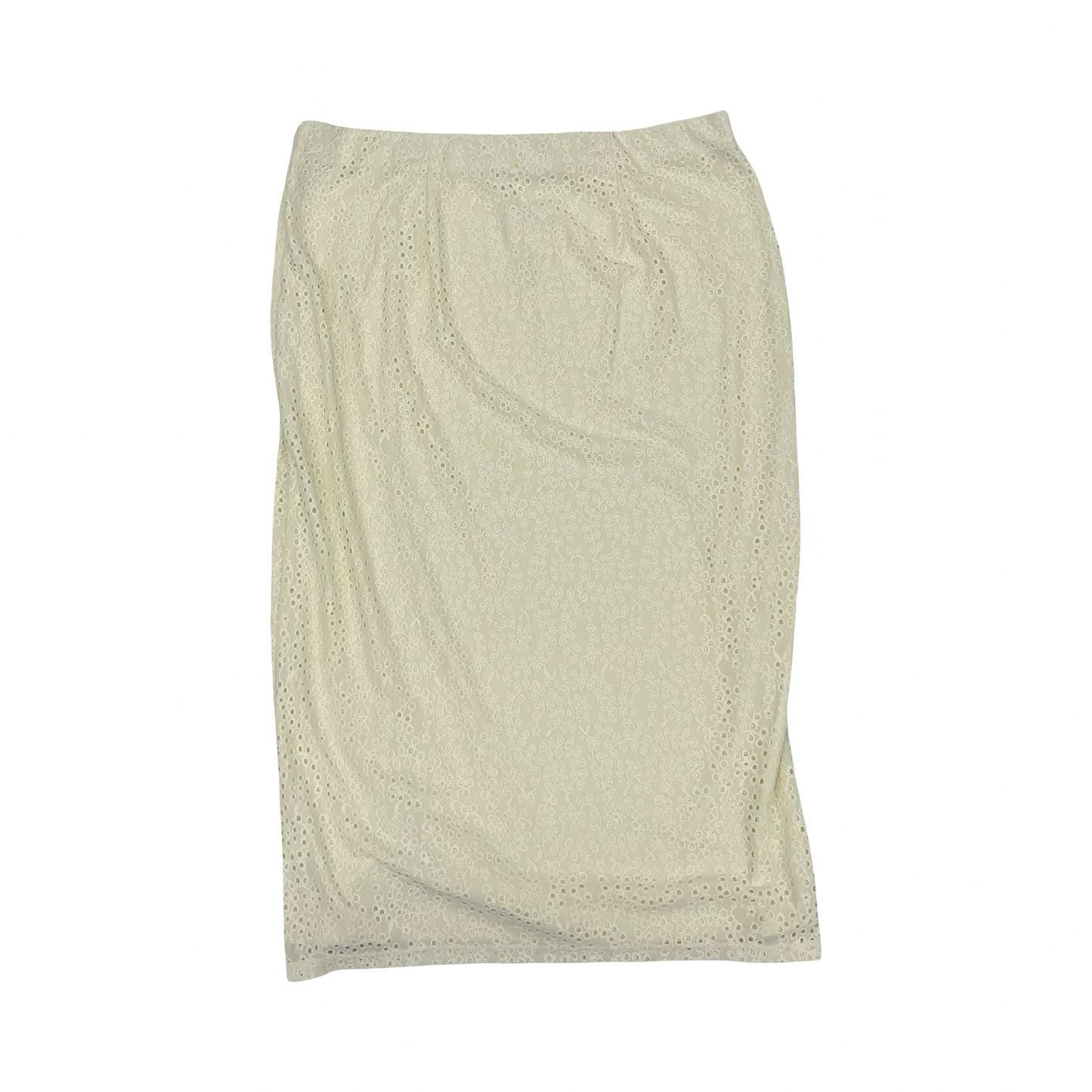 Skirt Maxi By A New Day In Cream, Size:14