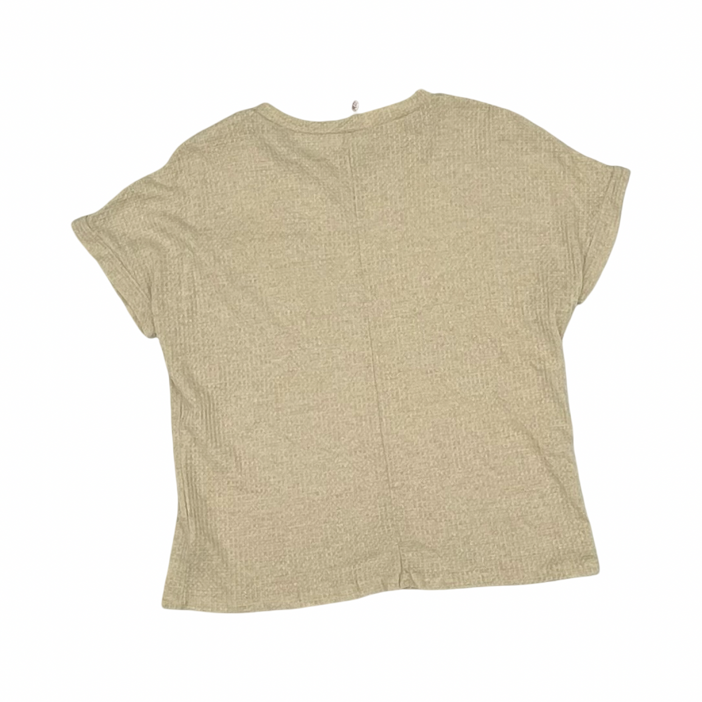 Top Ss By Clothes Mentor In Tan, Size:S