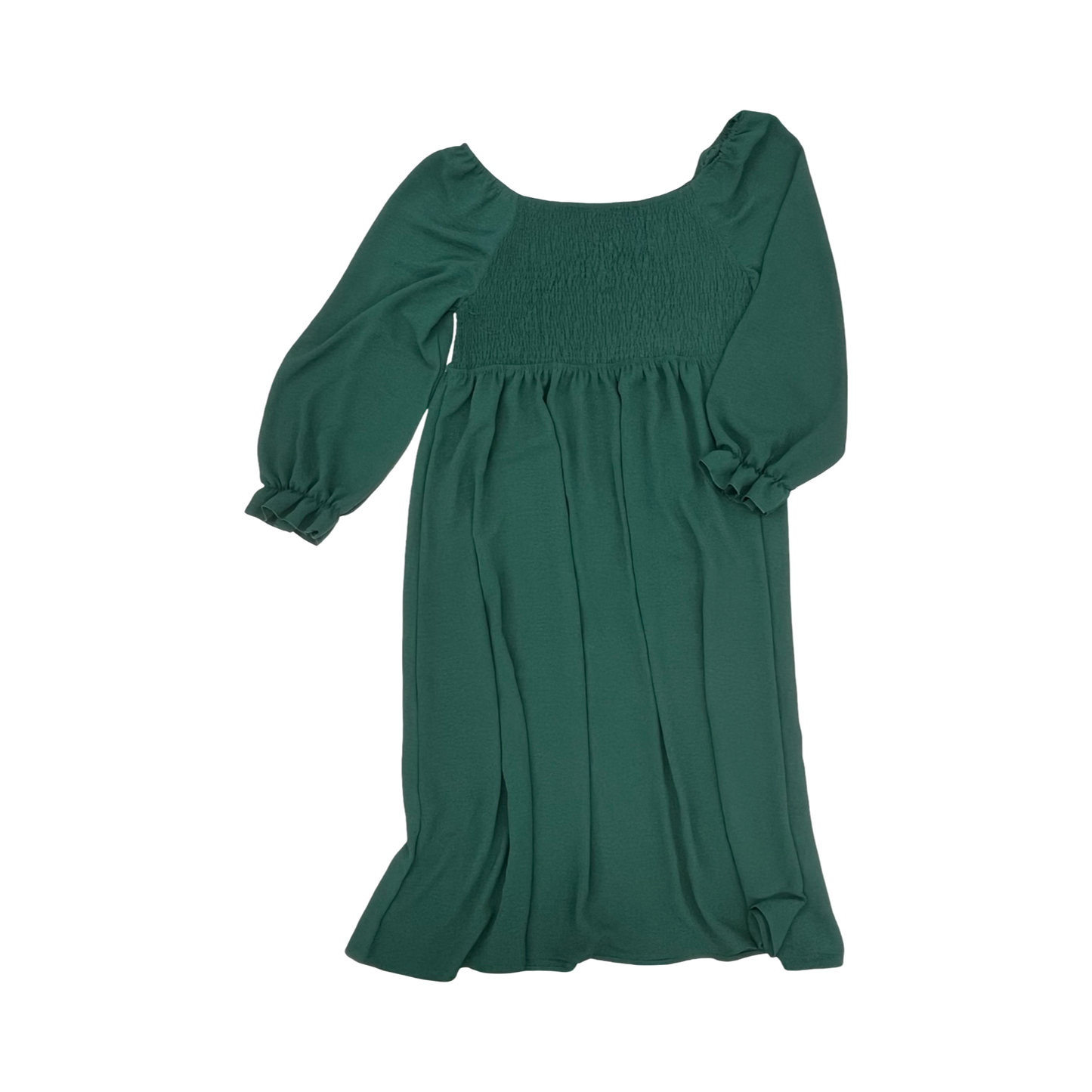 Dress Party Midi By Cmf In Green, Size:3