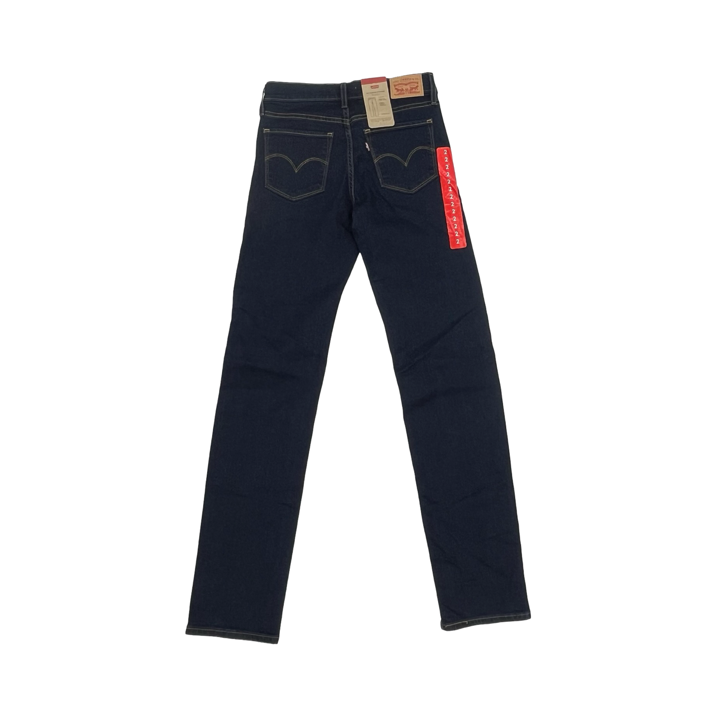Jeans Skinny By Levis In Blue Denim, Size:2