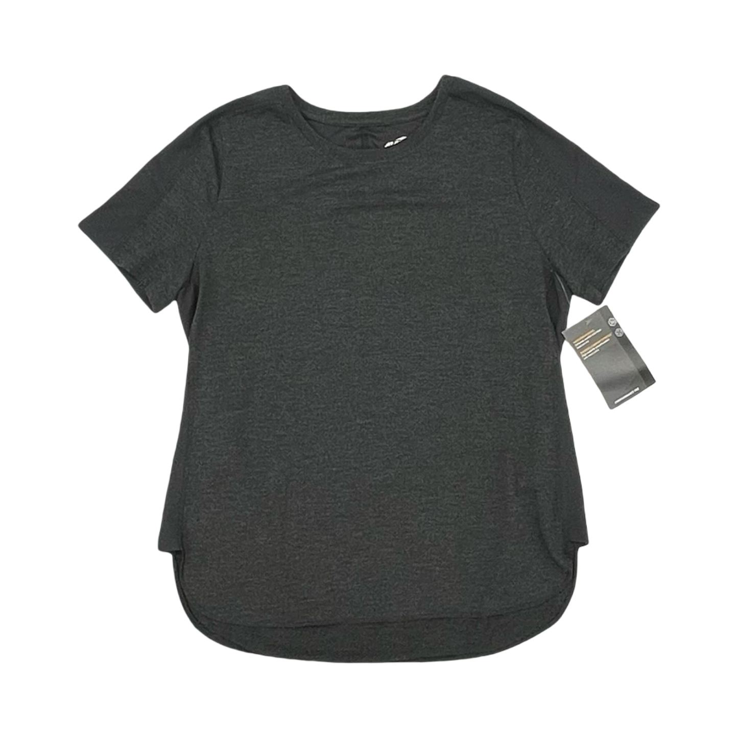 Athletic Top Ss By Avia In Grey, Size:M