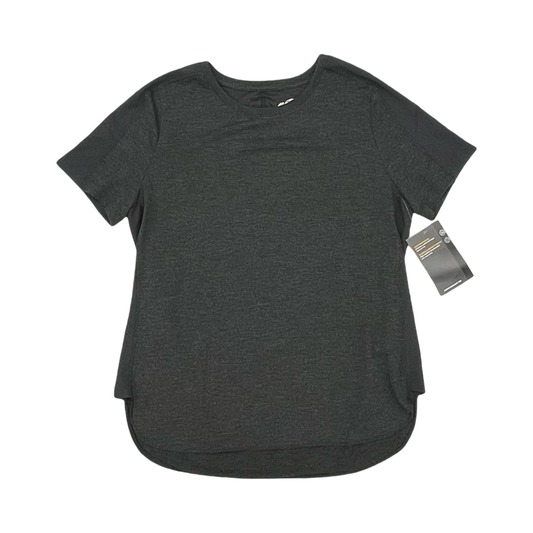 Athletic Top Ss By Avia In Grey, Size:M