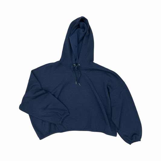 Sweatshirt Hoodie By Spanx In Navy, Size:3X