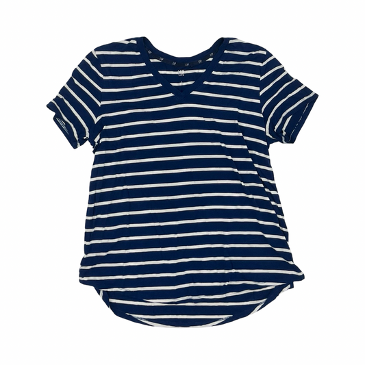 Top Ss By Gap In Blue & White, Size:L