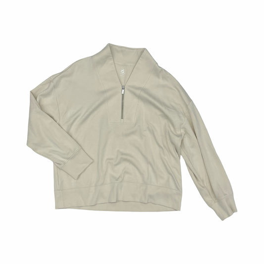 Sweatshirt Collar By Lou And Grey In Cream, Size:Xl