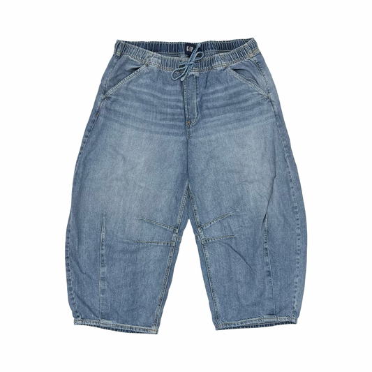 Jeans Wide Leg By Gap In Blue Denim, Size:Xl