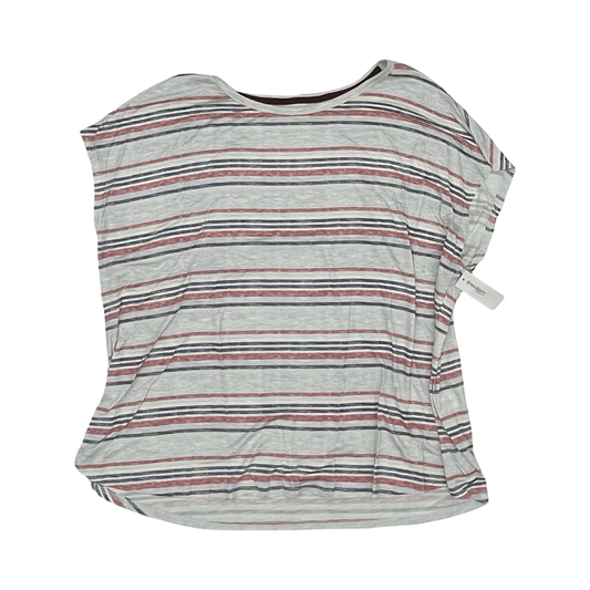 Top Ss By Dressbarn In Striped Pattern, Size:3X