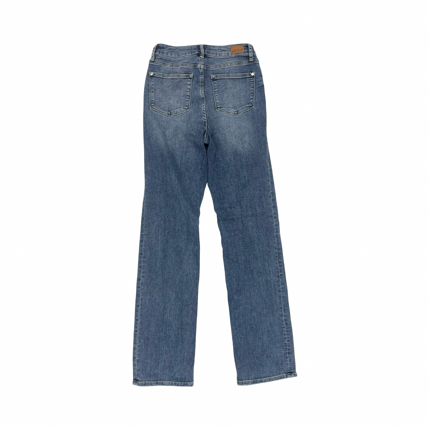 Jeans Straight By Judy Blue In Blue Denim, Size:4