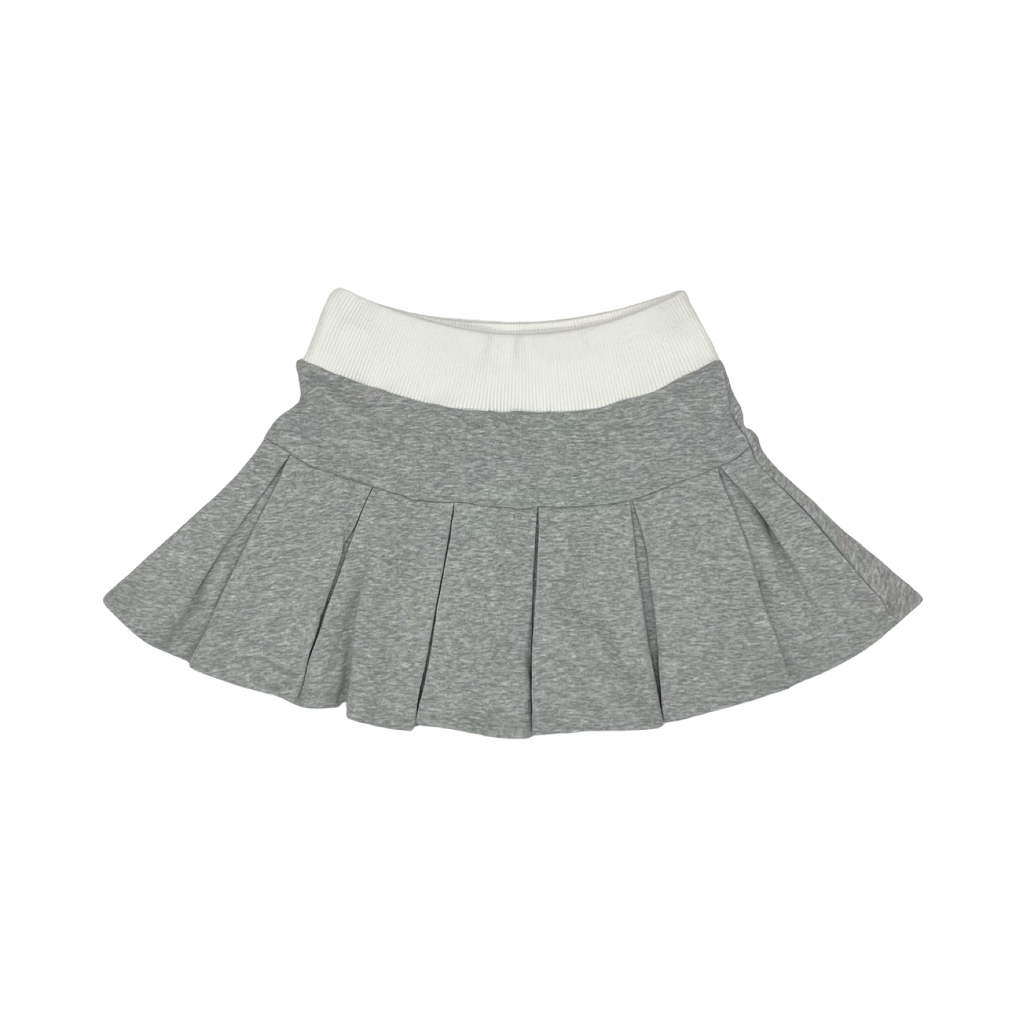 Athletic Skirt By Madden Girl In Grey & White, Size:M