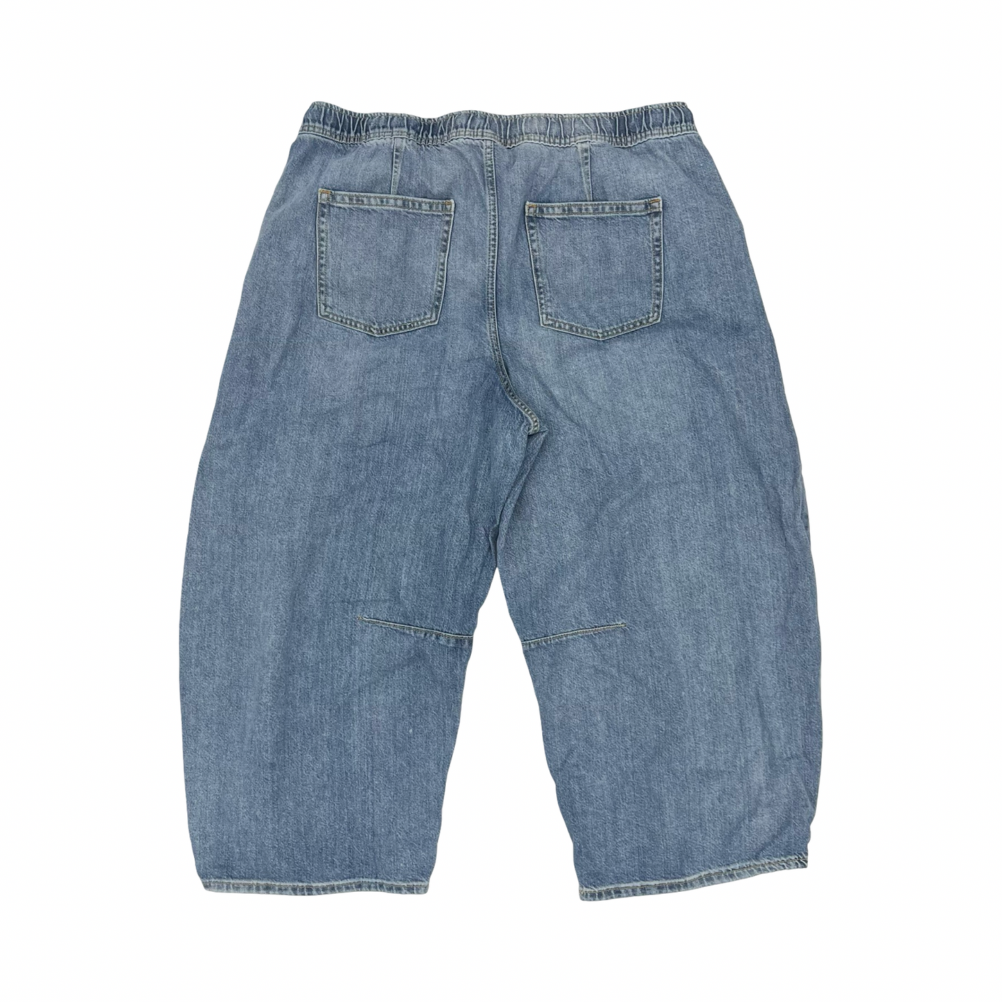 Jeans Wide Leg By Gap In Blue Denim, Size:Xl