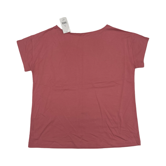 Top Ss Basic By J. Jill In Pink, Size:S