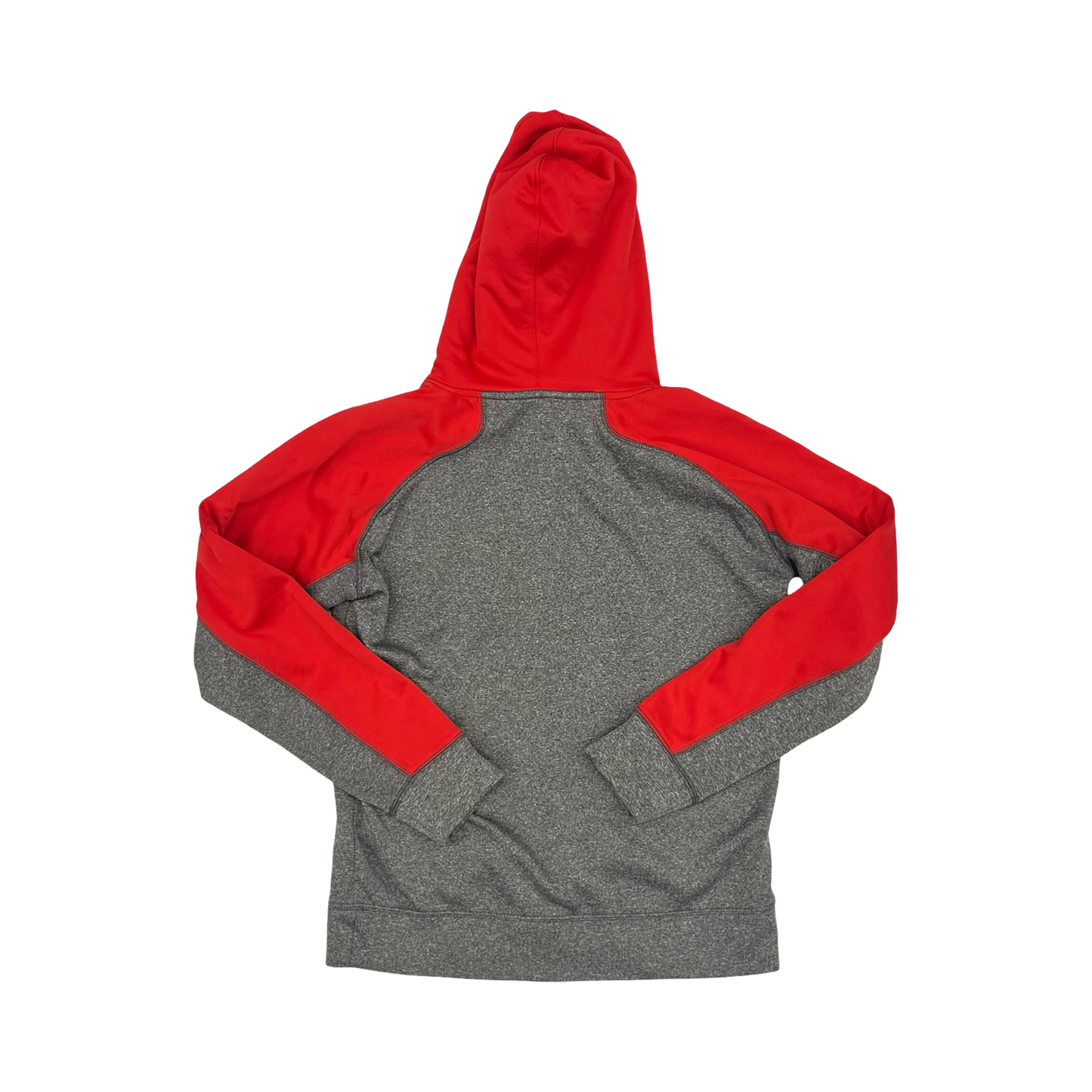 Athletic Sweatshirt Hoodie By Clothes Mentor In Red, Size:M