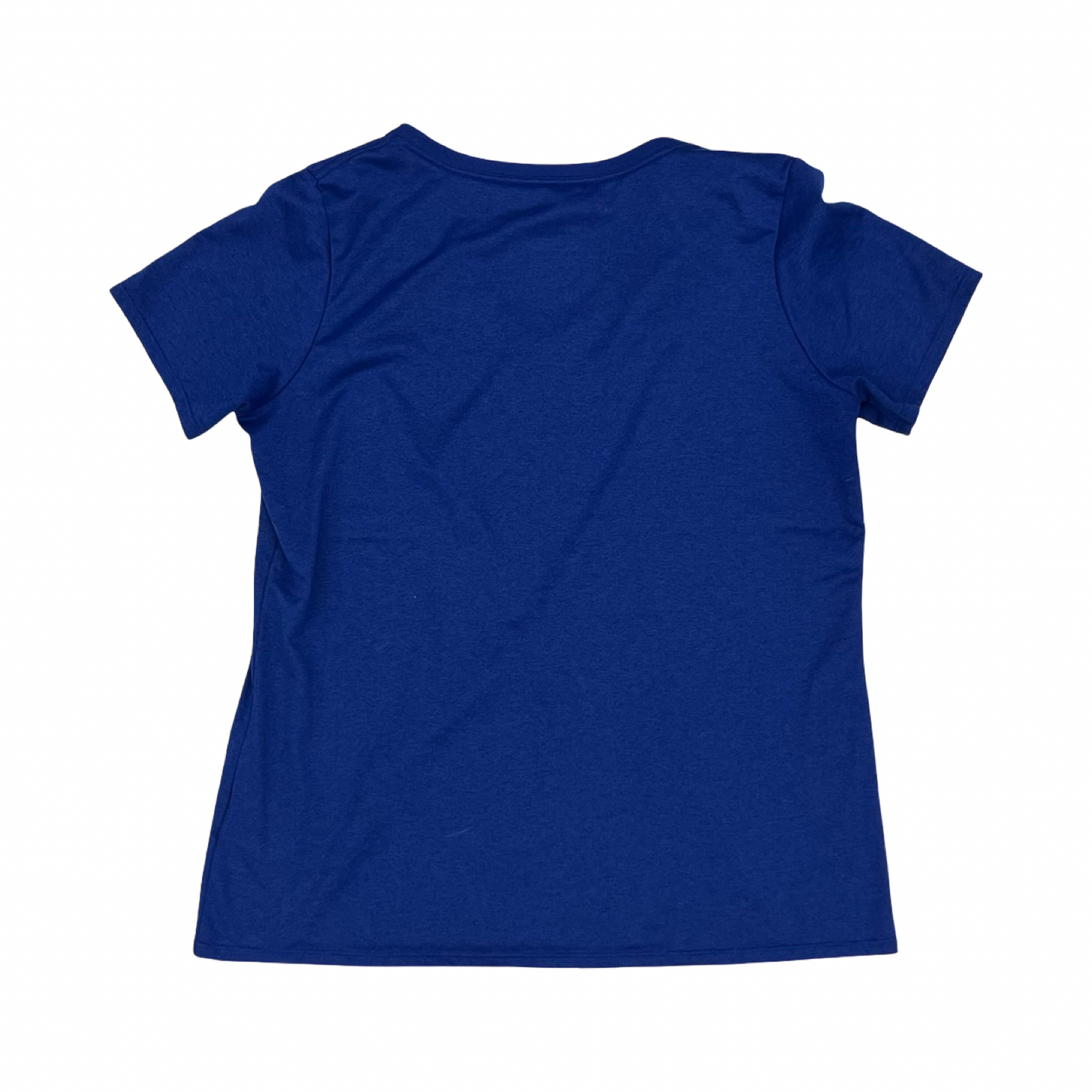 Athletic Top Ss By Nike In Blue, Size:Xl