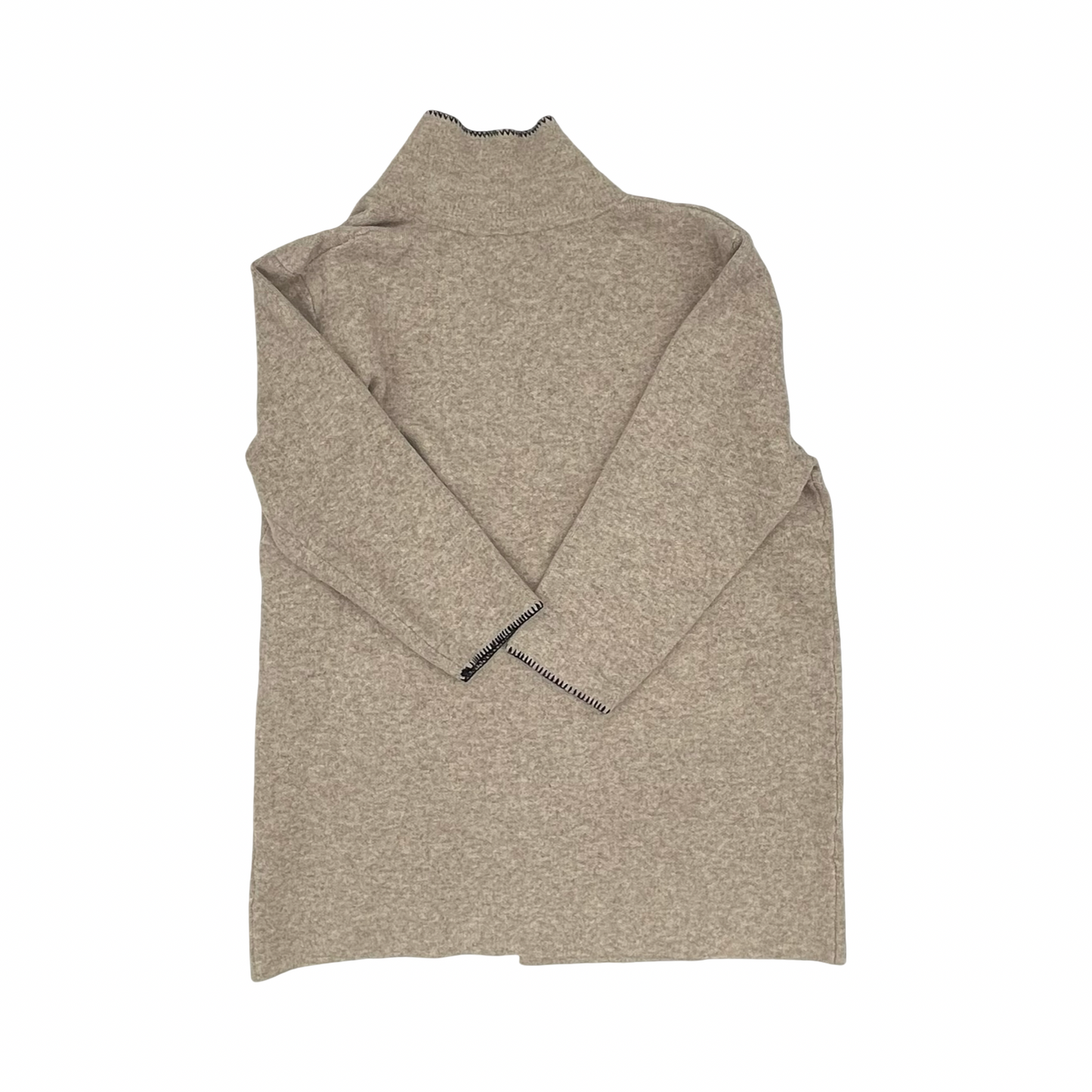Sweater Cardigan By Grace + Karma In Brown, Size:2X