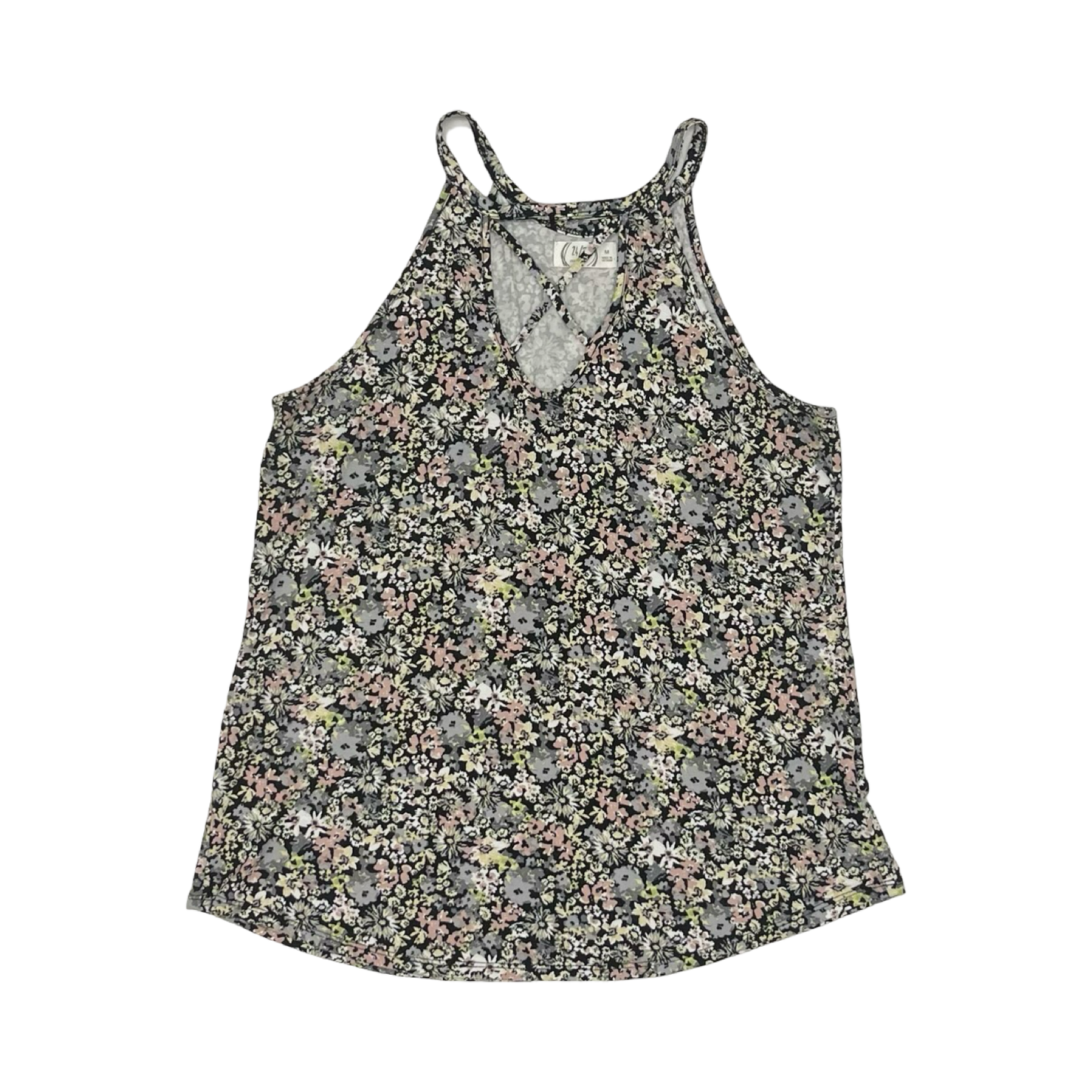 Top Sleeveless By Maurices In Floral Print, Size:M