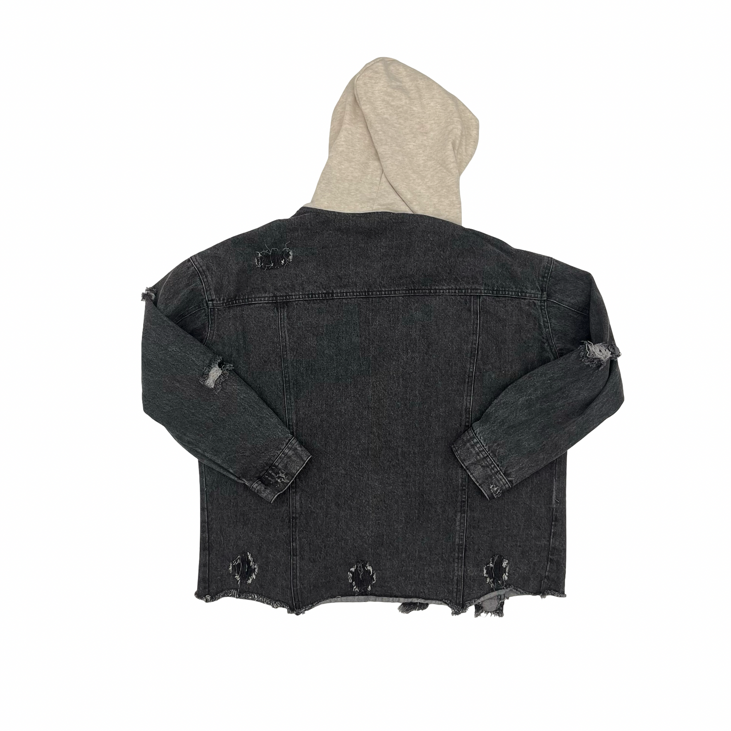 Jacket Denim By She + Sky In Grey Denim, Size:S