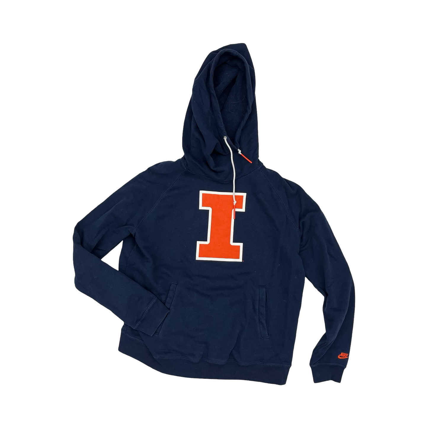 Athletic Sweatshirt Hoodie By Nike In Navy, Size:Xl