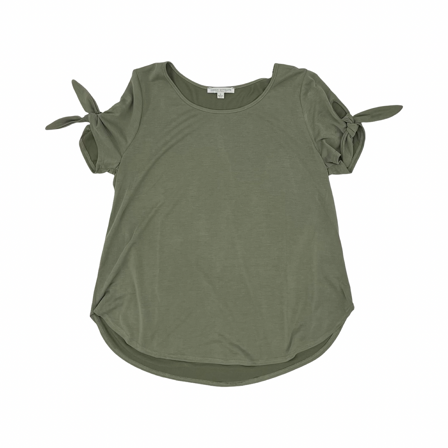 Top Ss By Green Envelope In Green, Size:L