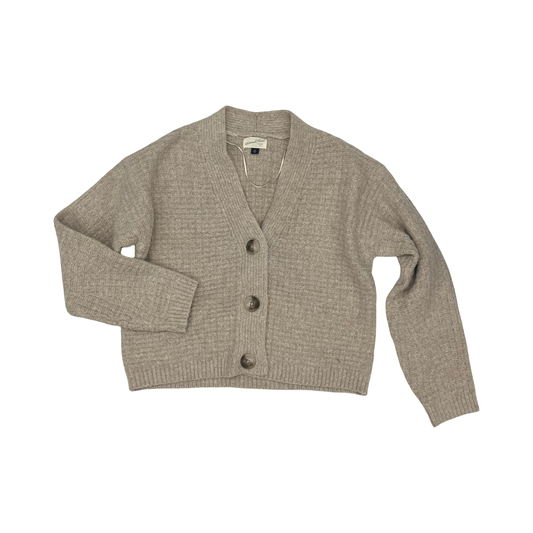 Sweater Cardigan By Universal Thread In Tan, Size:M