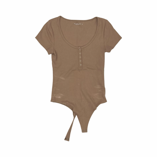 Bodysuit By Abercrombie And Fitch In Brown, Size:M