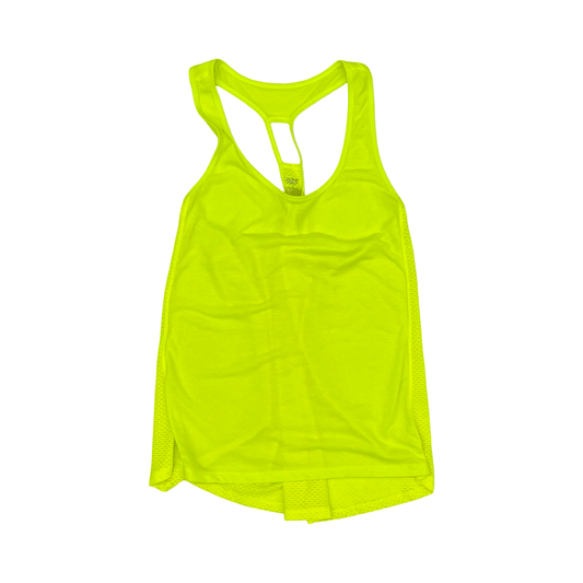 Athletic Tank Top By Zone Pro In Yellow, Size:1X