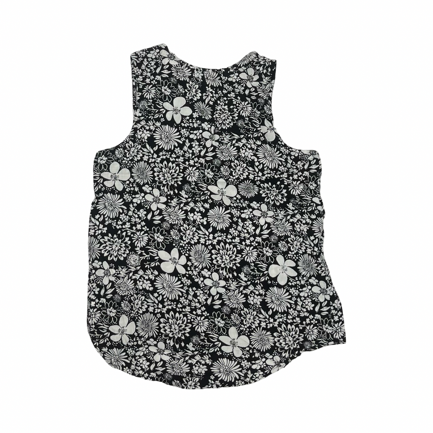 Blouse Sleeveless By Sonoma In Black & White, Size:S