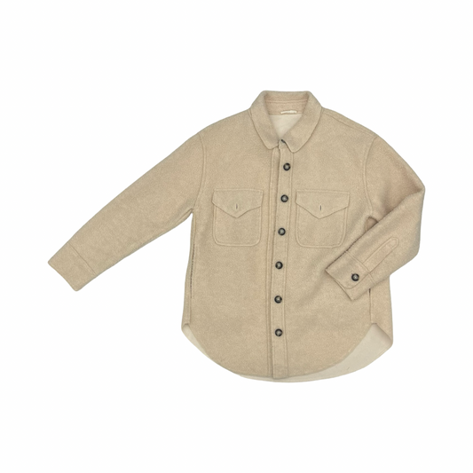 Jacket Shirt By Kori America In Cream, Size:S