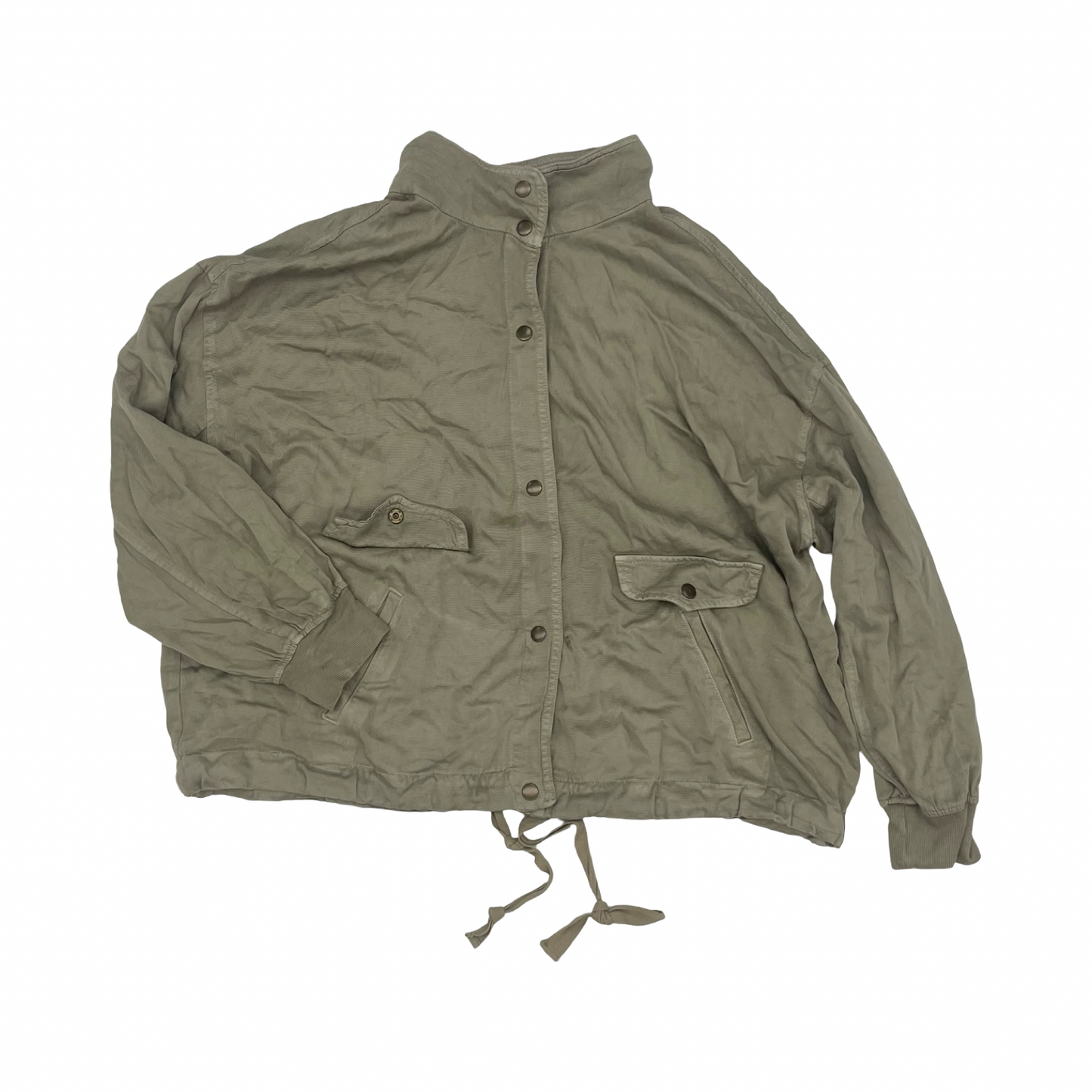 Jacket Other By Falls Creek In Green, Size:2X