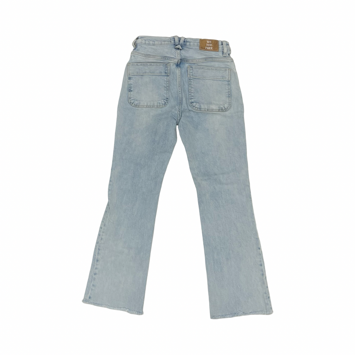 Jeans Boot Cut By Free People In Blue Denim, Size:6