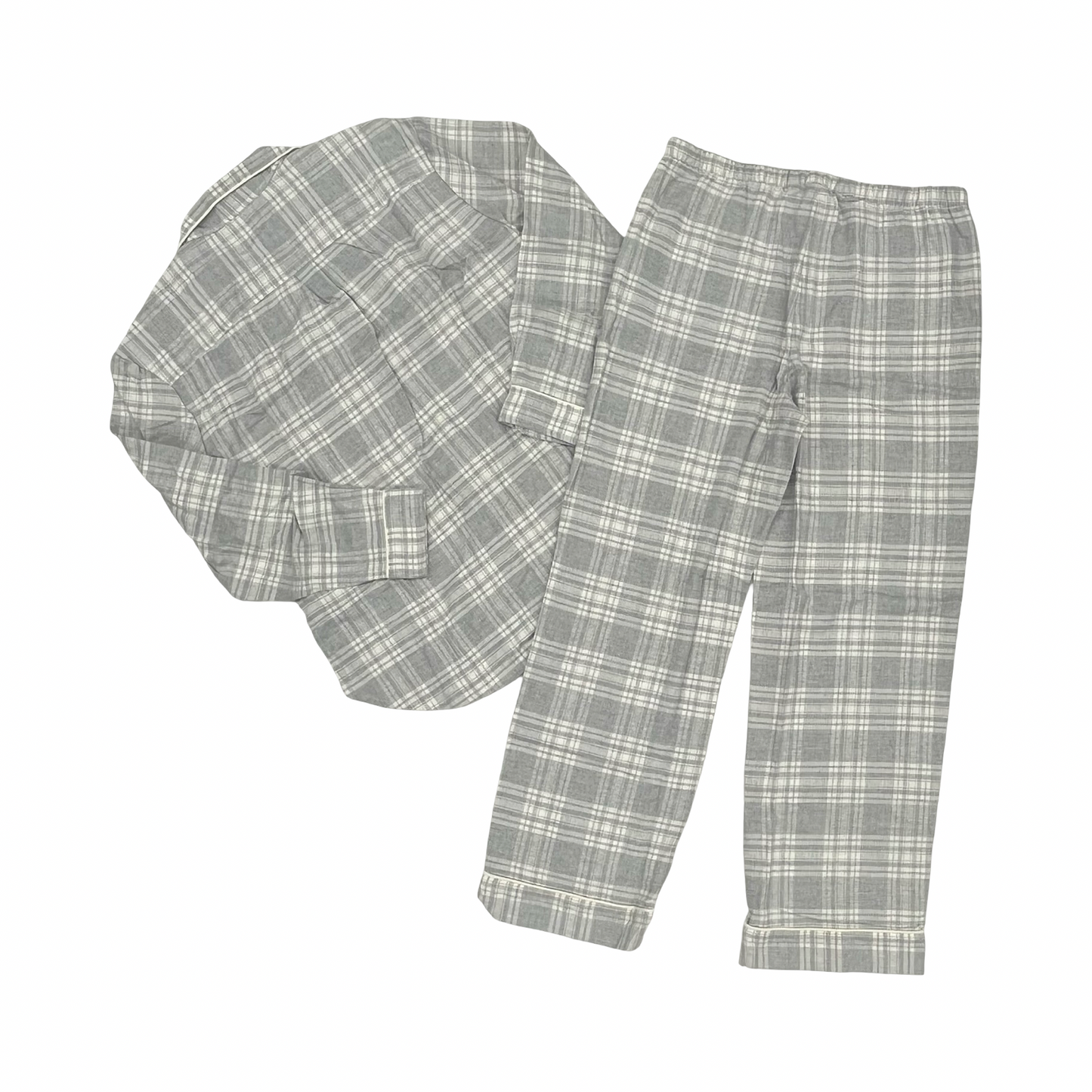 Pajamas 2Pc By Gap In Grey & White, Size:M