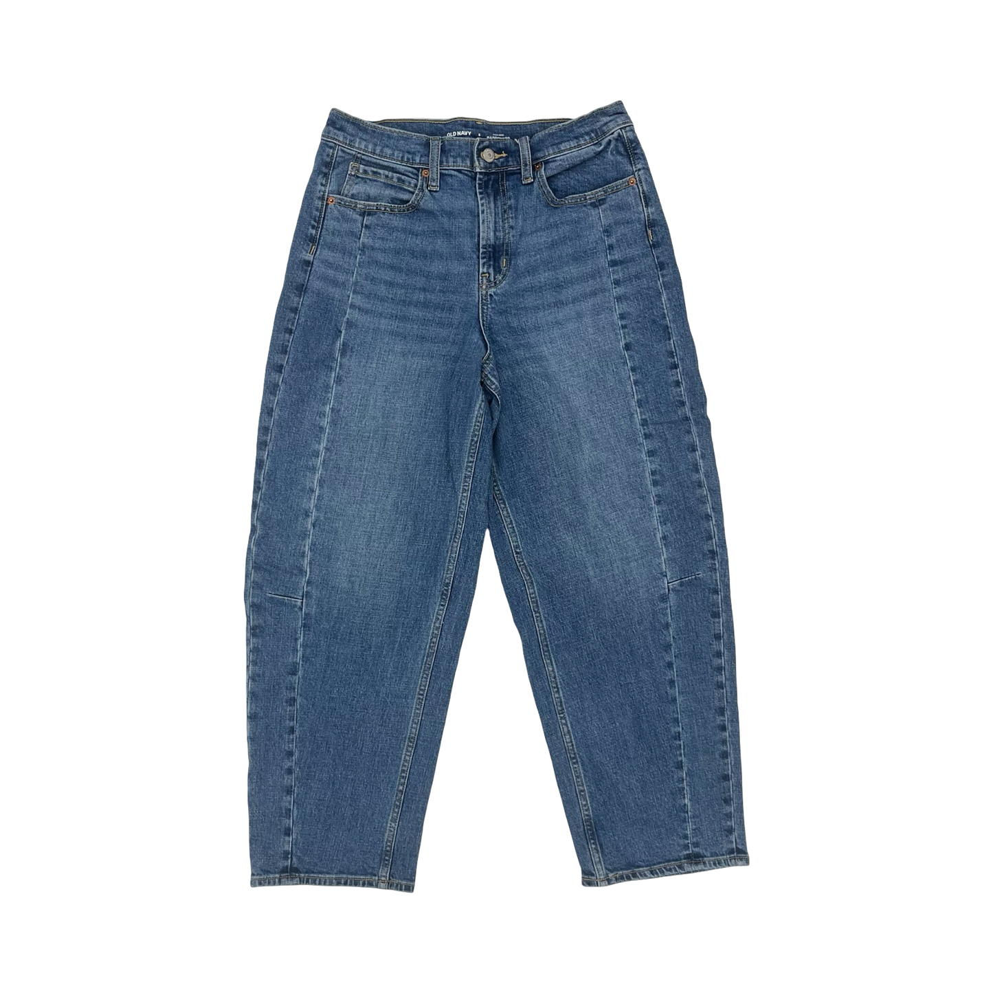 Jeans Straight By Old Navy In Blue Denim, Size:6