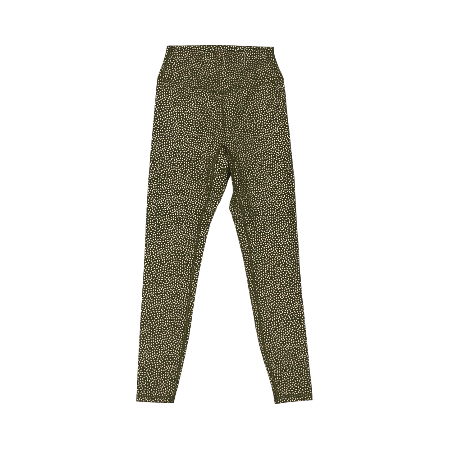 Athletic Leggings By Buffbunny In Gold & Green, Size:S