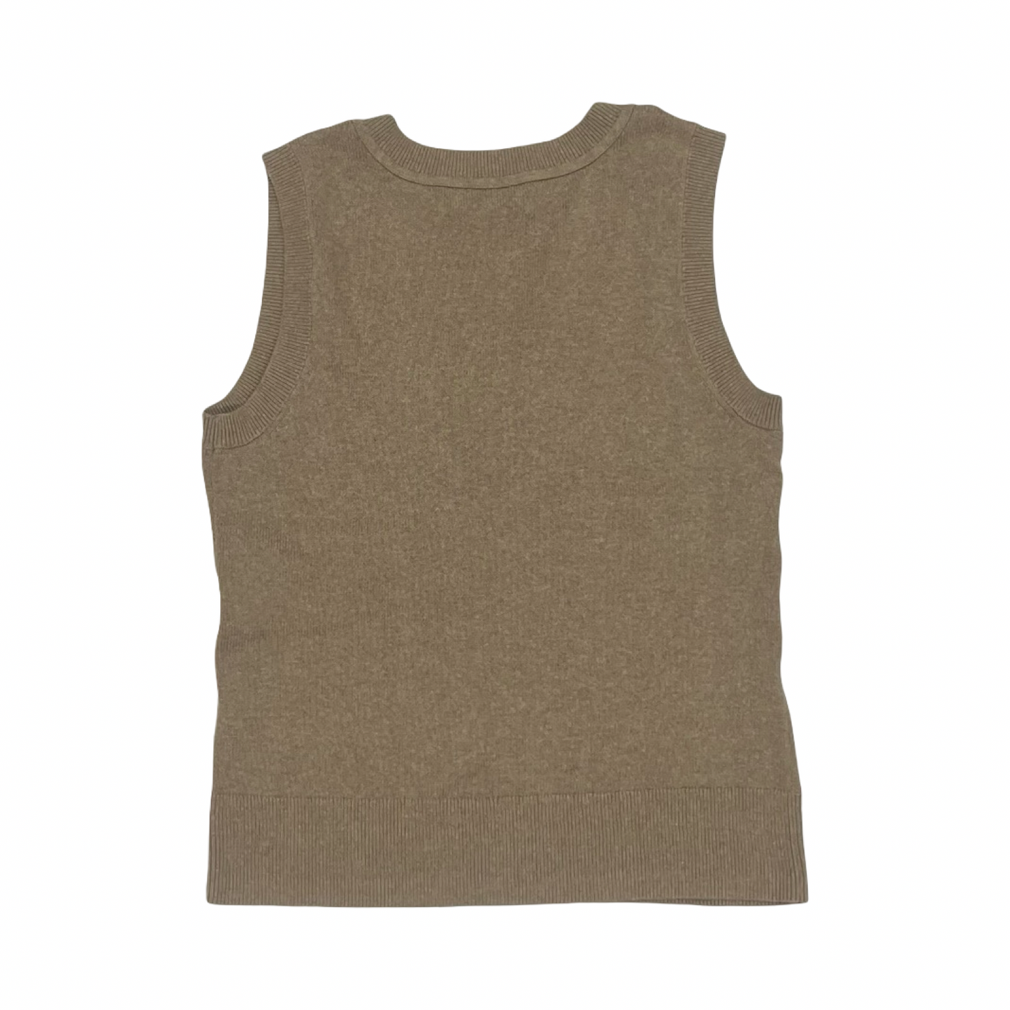 Vest Sweater By Karen Scott In Brown, Size:Xs