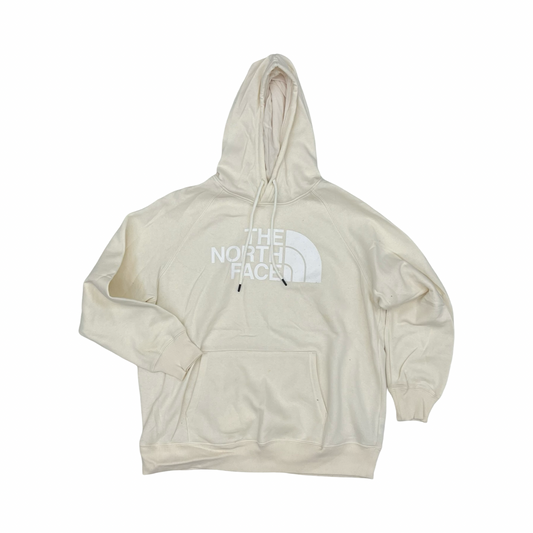 Athletic Sweatshirt Hoodie By The North Face In Cream, Size:Xl