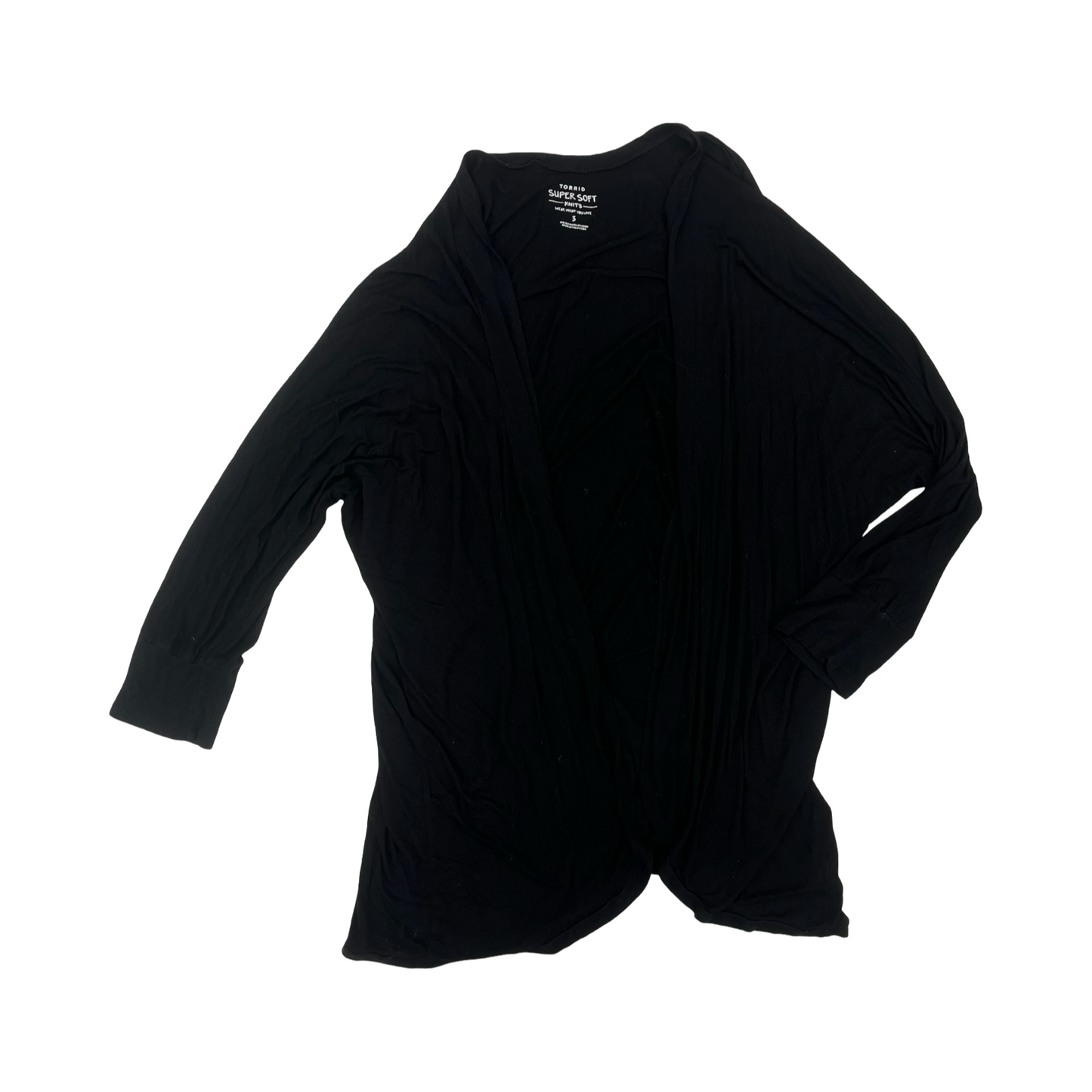 Cardigan By Torrid In Black, Size:3X
