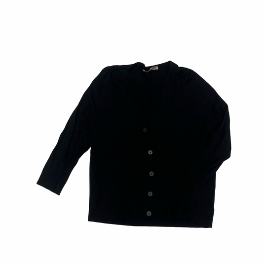 Cardigan By Loft In Black, Size:Xl
