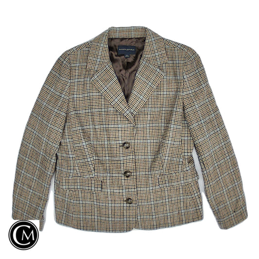 Blazer By Banana Republic In Brown, Size: 14 image 1