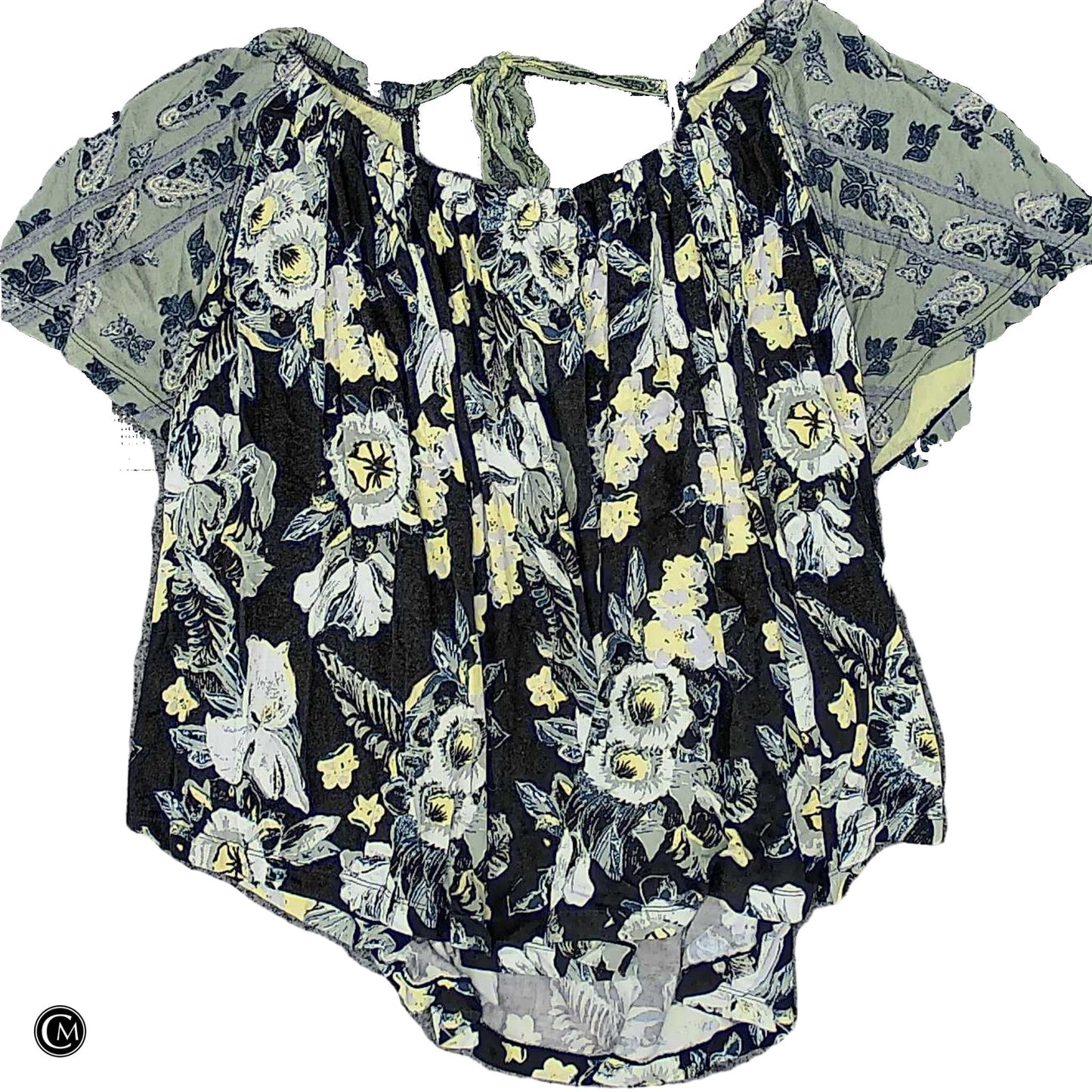 Top Ss By Free People In Black & Green, Size: S