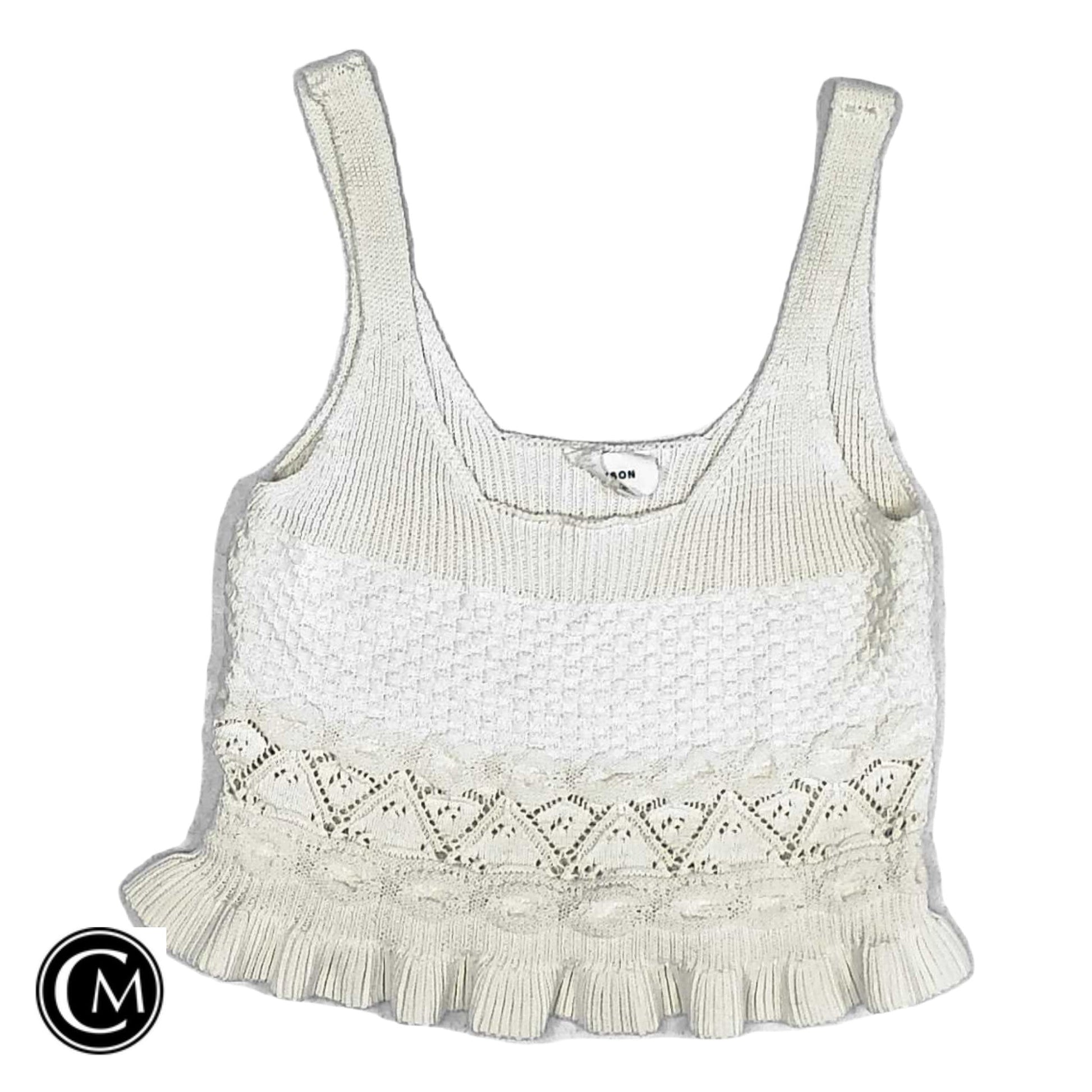 Top Sleeveless By Heyson In White, Size: S image 1