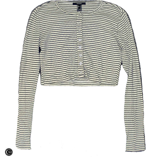 Top Ls By Forever 21 In Striped Pattern, Size: S