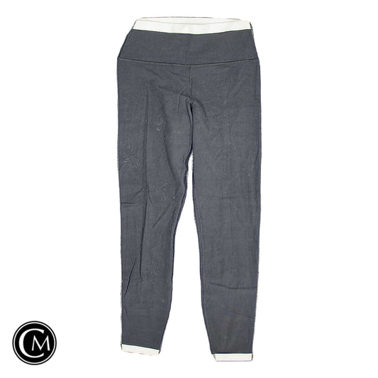 Athletic Leggings By Athleta In Black & Cream, Size: S