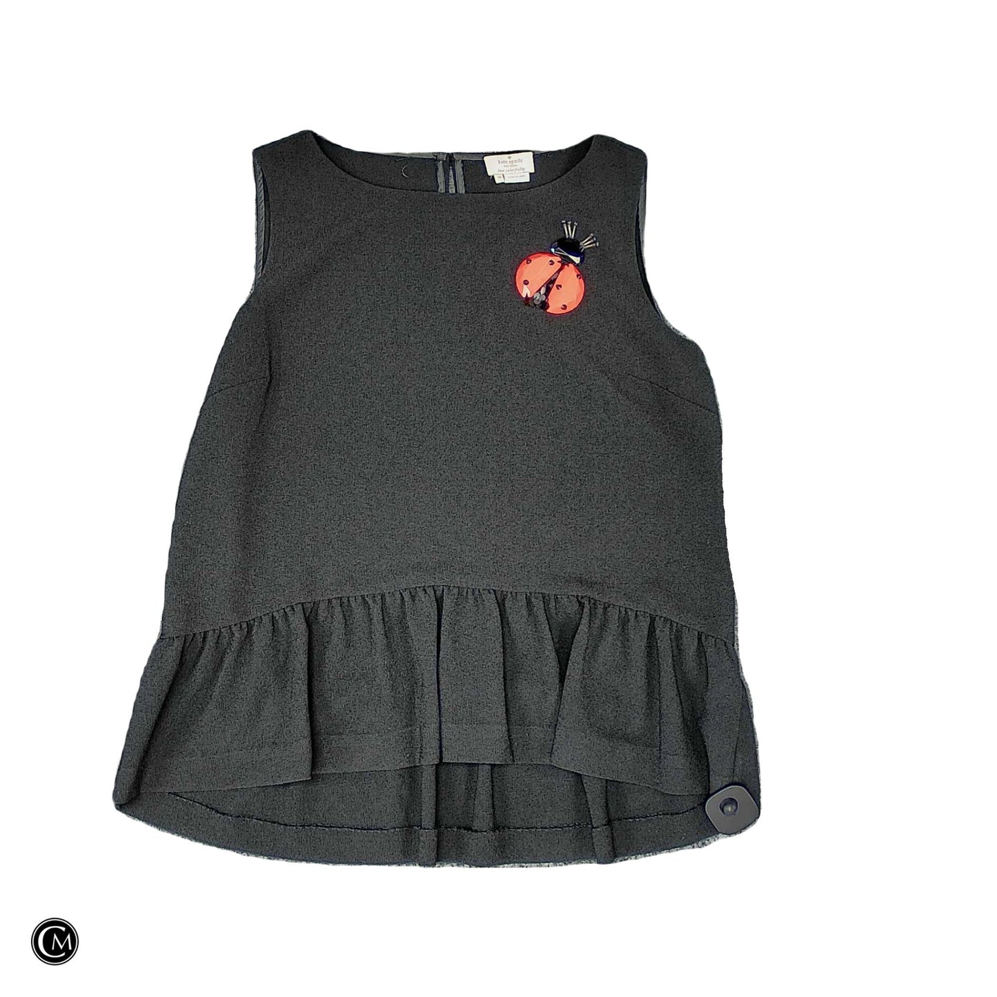 Top Sleeveless Designer By Kate Spade In Black, Size: M