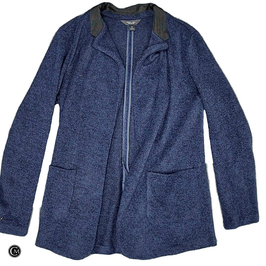 Sweater Cardigan By Simply Vera In Navy, Size: Xs