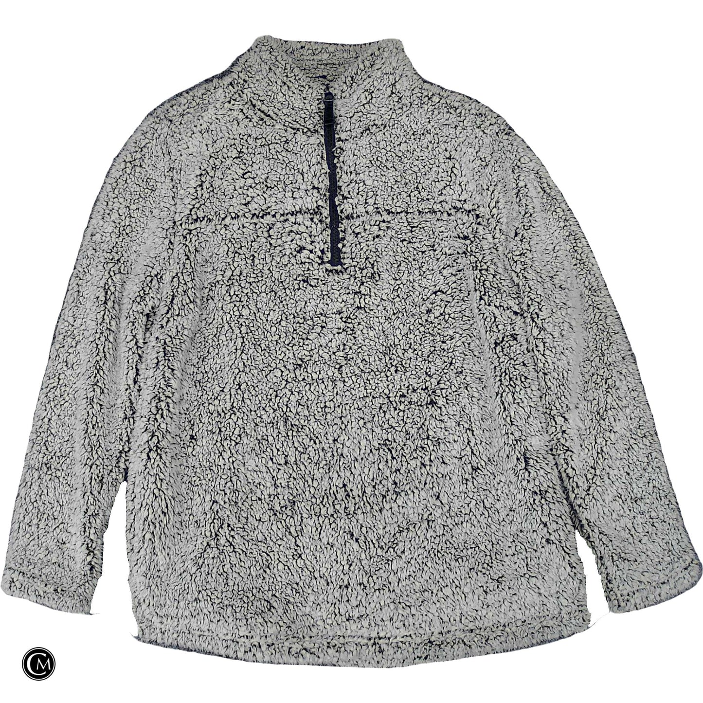 Jacket Faux Fur & Sherpa By Port Authority In Grey, Size: L image 1